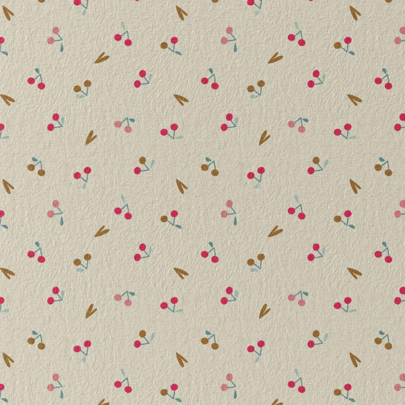 Printed Jersey GRIOMINI Ecru / Red